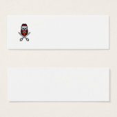 Skull Hair and Bard Scissors Mascot (Vorne & Hinten)