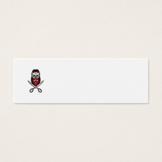 Skull Hair and Bard Scissors Mascot (Vorderseite)