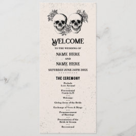 Skull Halloween Begrüßungsfeier Programm