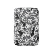 Skull Halloween Dekorative Calaveras Badematte (Vorderseite Vertikal)