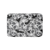 Skull Halloween Dekorative Calaveras Badematte (Vorderseite)