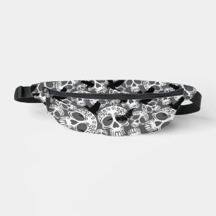 Skull Halloween Dekorative Calaveras Bauchtasche