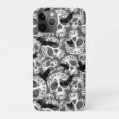 Skull Halloween Dekorative Calaveras Case-Mate iPhone Hülle (Rückseite)
