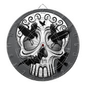 Skull Halloween Dekorative Calaveras Dartscheibe (vorne)