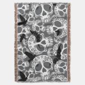 Skull Halloween Dekorative Calaveras Decke (Vorderseite Vertikal)