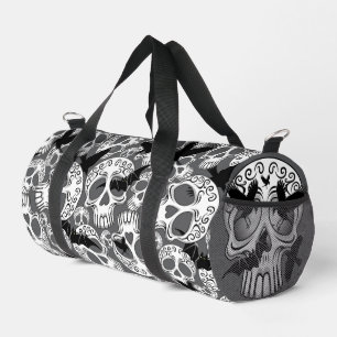 Skull Halloween Dekorative Calaveras Duffle Bag