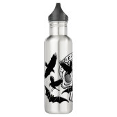 Skull Halloween Dekorative Calaveras Edelstahlflasche (Links)