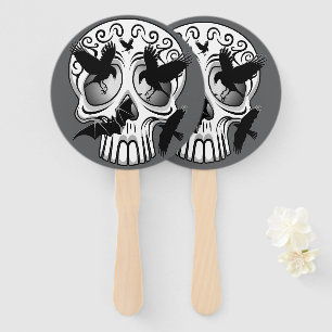 Skull Halloween Dekorative Calaveras Fächer
