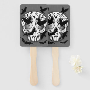 Skull Halloween Dekorative Calaveras Fächer