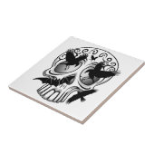 Skull Halloween Dekorative Calaveras Fliese (Seite)