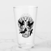 Skull Halloween Dekorative Calaveras Glas (Vorderseite)
