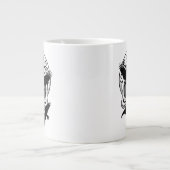 Skull Halloween Dekorative Calaveras Jumbo-Tasse (Vorderseite)