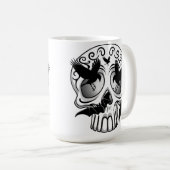 Skull Halloween Dekorative Calaveras Kaffeetasse (VorderseiteRechts)