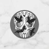 Skull Halloween Dekorative Calaveras Konfetti (Klein Vorderseite)