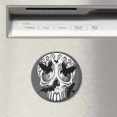 Skull Halloween Dekorative Calaveras Magnet (In Situ (Geschirrspüler))