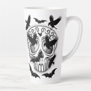 Skull Halloween Dekorative Calaveras Milchtasse