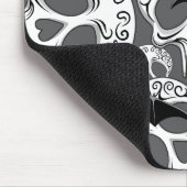 Skull Halloween Dekorative Calaveras Mousepad (Ecke)