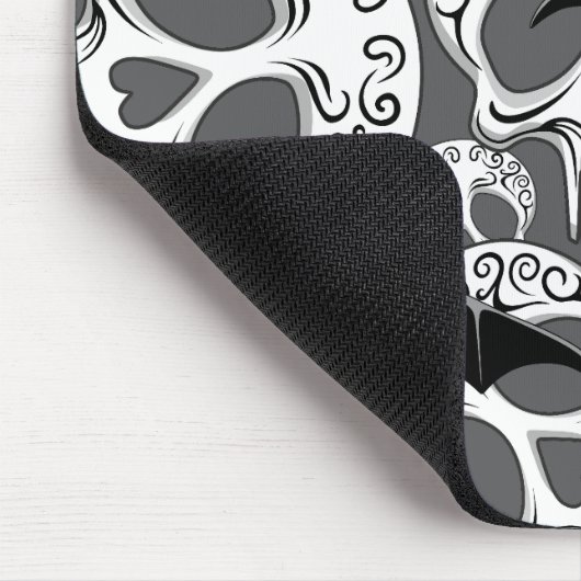 Skull Halloween Dekorative Calaveras Mousepad (Ecke)