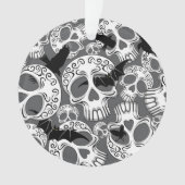 Skull Halloween Dekorative Calaveras Ornament (Vorderseite)