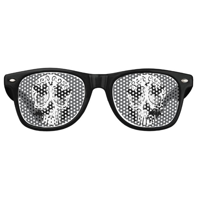 Skull Halloween Dekorative Calaveras Partybrille (Vorderseite)