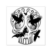 Skull Halloween Dekorative Calaveras Permastempel (Design)