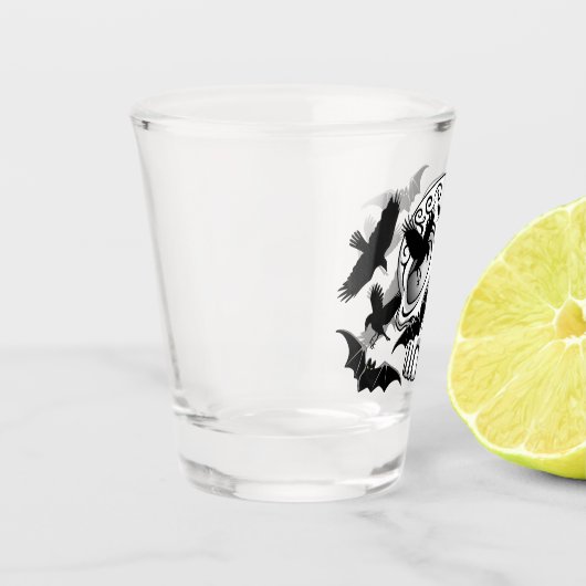 Skull Halloween Dekorative Calaveras Schnapsglas (Links)