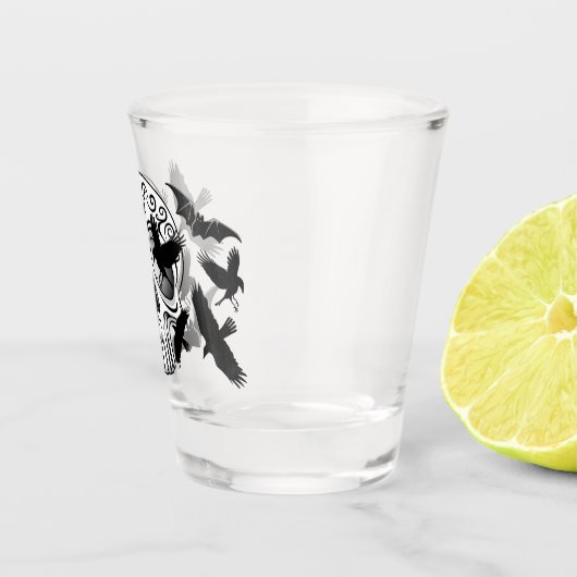 Skull Halloween Dekorative Calaveras Schnapsglas (Rechts)