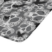 Skull Halloween Dekorative Calaveras Schneidebrett (Ecke)
