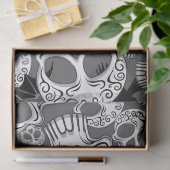 Skull Halloween Dekorative Calaveras Seidenpapier (Geschenk)