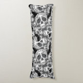 Skull Halloween Dekorative Calaveras Seitenschläferkissen (Vorderseite Vertikal)