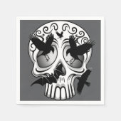 Skull Halloween Dekorative Calaveras Serviette (Vorderseite)