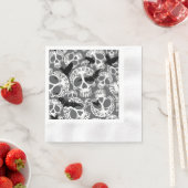 Skull Halloween Dekorative Calaveras Serviette (Beispiel)