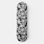 Skull Halloween Dekorative Calaveras Skateboard (Vorderseite)