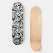 Skull Halloween Dekorative Calaveras Skateboard (Vorderseite)