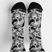 Skull Halloween Dekorative Calaveras Socken (Oben)