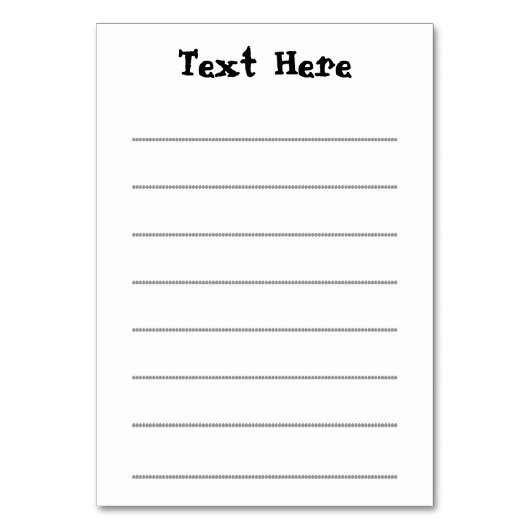 Skull Halloween Dekorative Calaveras Tischnummer (Rückseite)