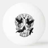 Skull Halloween Dekorative Calaveras Tischtennisball (Vorderseite)