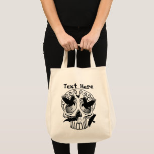 Skull Halloween Dekorative Calaveras Tragetasche