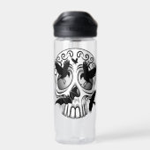 Skull Halloween Dekorative Calaveras Trinkflasche (Rückseite)