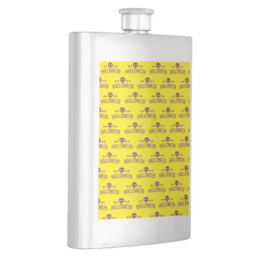 Skull Halloween Flachmann (Rechts)