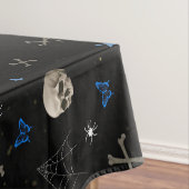Skull Halloween Nahtloses Muster Tischdecke (Beispiel)