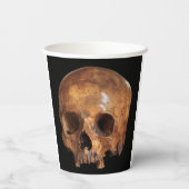 Skull Halloween Pappbecher (Rückseite)
