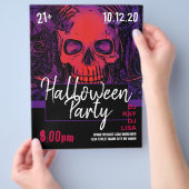 Skull-Halloween-Party-Event-Flyer Flyer (Hand)