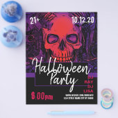 Skull-Halloween-Party-Event-Flyer Flyer (Einzeln)