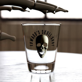 Skull-Halloween-Party Schnapsglas