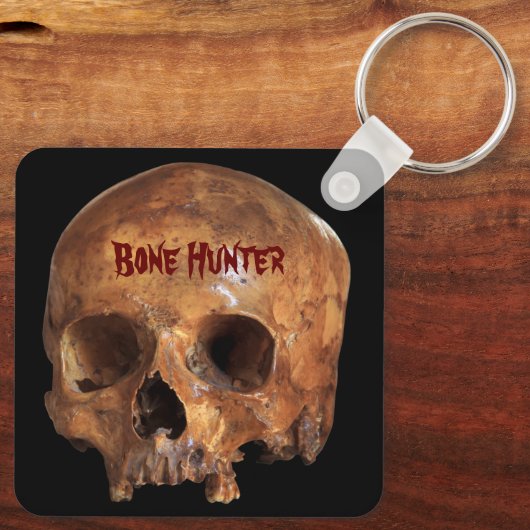 Skull Halloween Schlüsselanhänger (Rückseite)