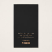 Skull Halloween Theme Earring Display Card (Rückseite)