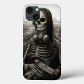 Skull Haloween Case-Mate iPhone Hülle (Rückseite)