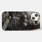 Skull Haloween iPhone Hülle (Rückseite (Horizontal))