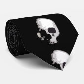 Skull Hand Zeichne Neck Tie Krawatte (Gerollt)
